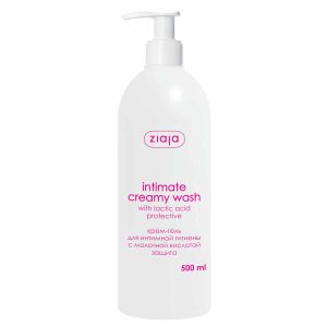 Кремовий засіб для інтимної гігієни з молочною кислотою 500 мл