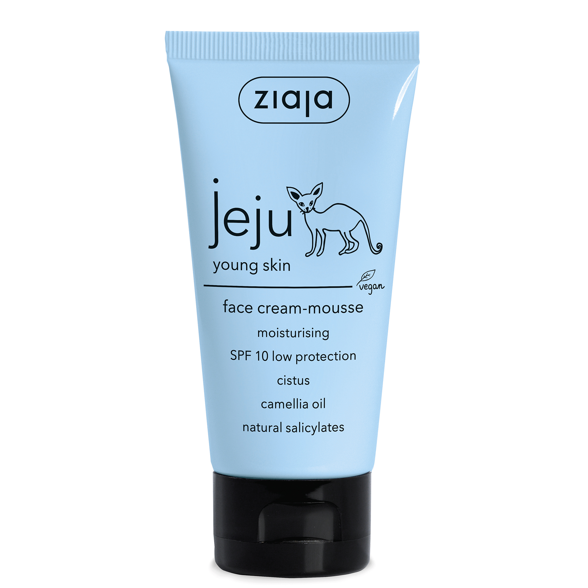 Зволожуючий крем -мус для обличчя SPF10 JEJU 50 мл