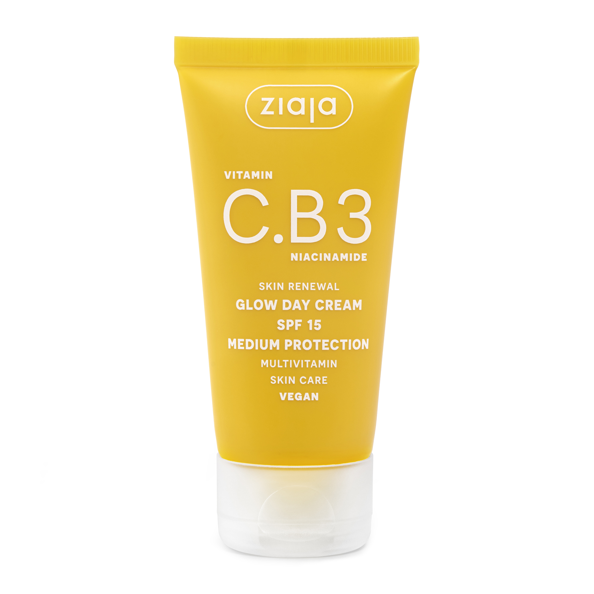 Денний крем із ефектом сяйва SPF 15 Vitamin c.b3 niacinamide, 50 мл