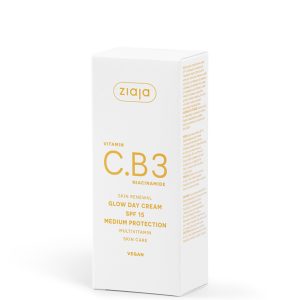 Денний крем із ефектом сяйва SPF 15 Vitamin c.b3 niacinamide, 50 мл